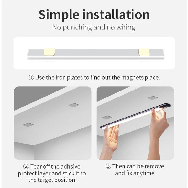 GlowBright Wireless Kitchen Light
